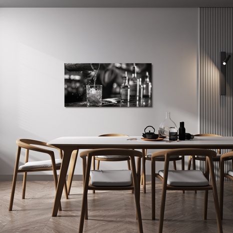 OBRAZ LEDOVÉ OSVĚŽENÍ S KOKTEJLEM - OBRAZY JÍDLA A NÁPOJE - OBRAZY