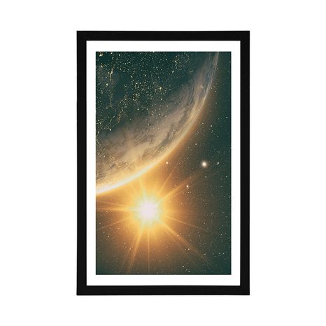 POSTER – VISTA DALLO SPAZIO - UNIVERSO E STELLE - POSTER