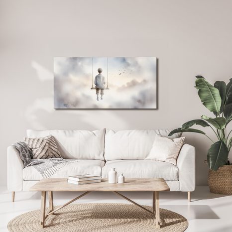 WANDBILD KLEINER TRÄUMER - BILDER VON MENSCHEN - BILDER