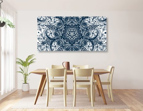 OBRAZ ORNAMENT DIVOKÉ LILIE - OBRAZY FENG SHUI - OBRAZY