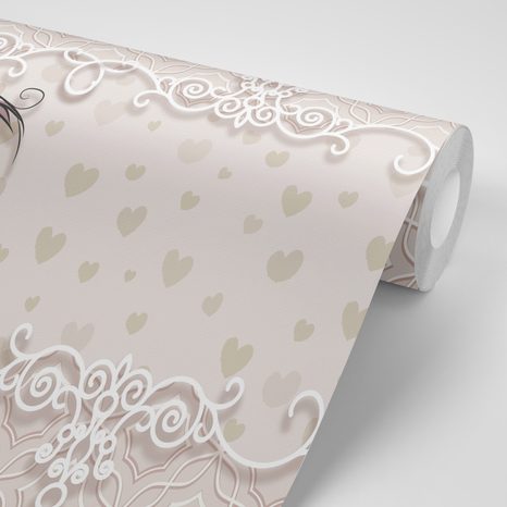 TAPETA ROZTOMILÁ SOVIČKA - DĚTSKÉ TAPETY - TAPETY