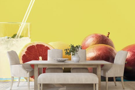 SELBSTKLEBENDE FOTOTAPETE FRUCHTLIMONADE - SELBSTKLEBENDE TAPETEN - TAPETEN