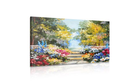 OBRAZ OLEJOMALBA KRAJINKY - OBRAZY PŘÍRODY A KRAJINY - OBRAZY