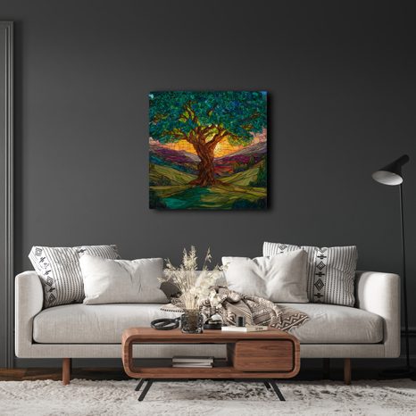 OBRAZ MAGICKÝ STROM ŽIVOTA V PŘÍRODĚ - OBRAZY STROMY ŽIVOTA - OBRAZY