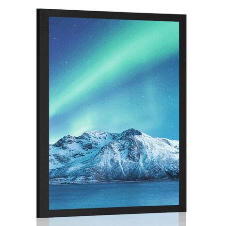 POSTER ARKTISCHES POLARLICHT - NATUR - POSTER