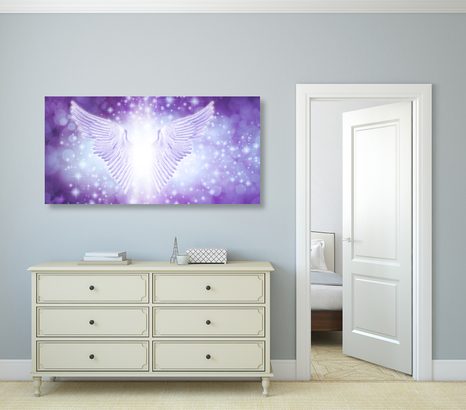 TABLOU ARIPI CU ELEMENTE ABSTRACTE - TABLOURI CU ÎNGERI - TABLOURI