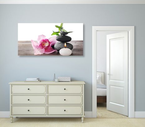 OBRAZ HARMONICKÉ ZEN ZÁTIŠÍ - OBRAZY FENG SHUI - OBRAZY