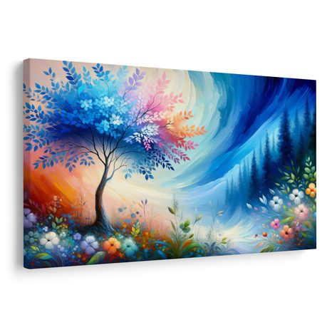 OBRAZ STROM ŽIVOTA V DUZE BAREV - OBRAZY STROMY ŽIVOTA - OBRAZY