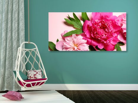 SLIKA POTONIKE V ROŽNATI BARVI - SLIKE ROŽ - SLIKE