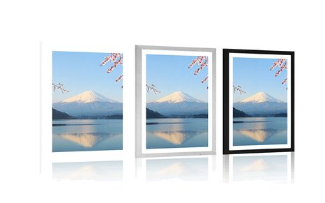 POSTER WITH MOUNT LAKE VIEW OF MOUNT FUJI - NATURE - POSTERS