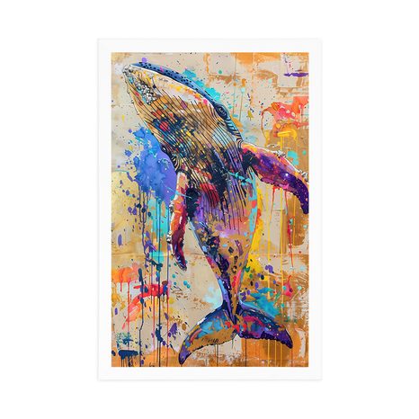 PLAKAT KIT V IMITACIJI UMETNIŠKE SLIKE - KITI - PLAKATI