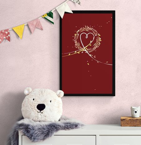 POSZTER EGYEDI NÉPI SZÍV - MOTÍVUMOK A MŰHELYÜNKBŐL - POSZTEREK