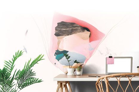 CARTA DA PARATI AUTOADESIVA – ASTRAZIONE ARTISTICA - CARTA DA PARATI AUTOADESIVE - CARTA DA PARATI