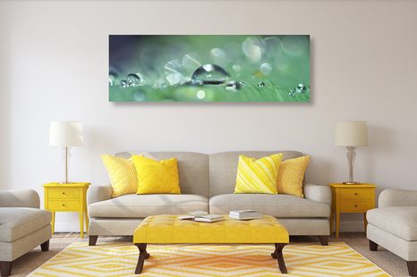 КАРТИНА НА ПЛАТНО – КАПКА РОСА - КАРТИНИ НА ПРИРОДАТА И ПЕЙЗАЖИ - КАРТИНИ