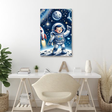 OBRAZ VESMÍRNÉ SNY MALÉHO PRŮZKUMNÍKA - CHILDREN'S SPACE PICTURES - PICTURES