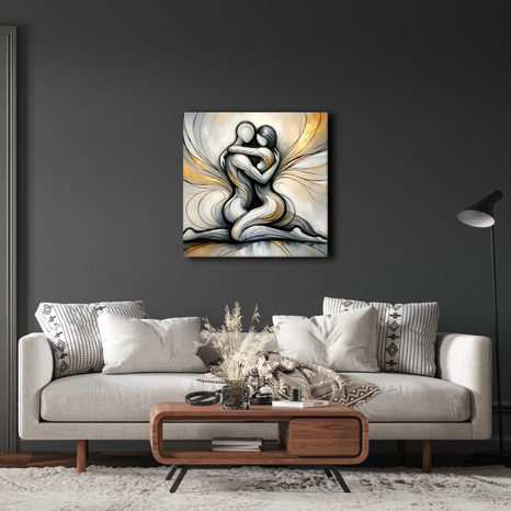 OBRAZ HARMONICKÉ SPOJENÍ DUŠÍ - OBRAZY LÁSKA - OBRAZY