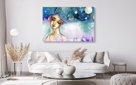 OBRAZ MESAČNÁ VÍLA - OBRAZY ĽUDÍ - OBRAZY