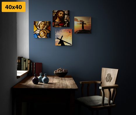 SET OBRAZŮ NEBESKÉ KRÁLOVSTVÍ - SESTAVY OBRAZŮ - OBRAZY