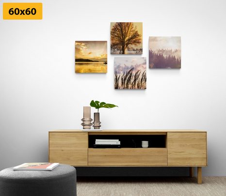 SET OBRAZŮ PŘÍRODNÍ KRÁSY - SESTAVY OBRAZŮ - OBRAZY