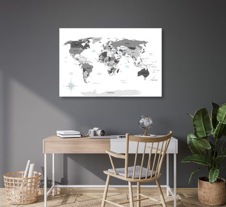 ΕΙΚΌΝΑ ΣΕ ΑΣΠΡΌΜΑΥΡΟ ΧΆΡΤΗ ΑΠΌ ΦΕΛΛΌ ΜΕ ΜΠΛΕ ΑΝΤΊΘΕΣΗ - ΠΊΝΑΚΕΣ ΣΤΟ ΦΕΛΛΌ - ΠΊΝΑΚΕΣ