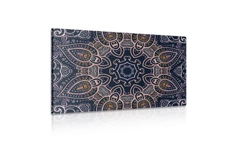 OBRAZ MANDALA S INDICKÝM MOTIVEM - OBRAZY FENG SHUI - OBRAZY
