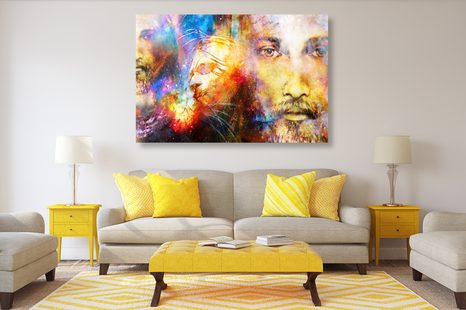 KÉP MINDENHATÓ AZ ŰRBEN - ABSZTRAKT KÉPEK - KÉPEK