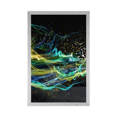 POSTER – ASTRAZIONE MODERNA E COLORATA - ASTRATTO E MODELLATO - POSTER