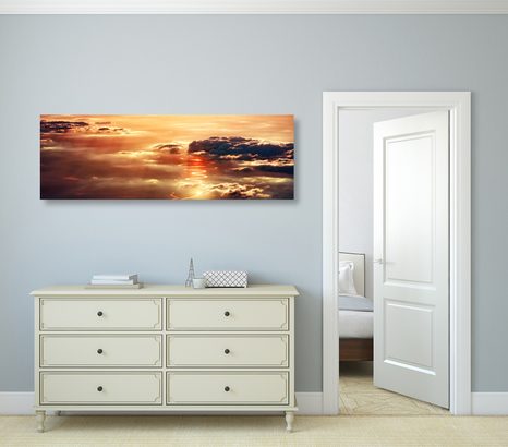 WANDBILD BEZAUBERNDE WOLKEN - BILDER VON NATUR UND LANDSCHAFT - BILDER