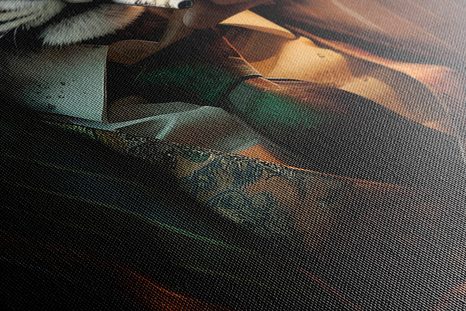 STAMPA SU TELA – GANGSTER ANIMALE TIGRE - QUADRI DI GANGSTER ANIMALI - STAMPE E QUADRI