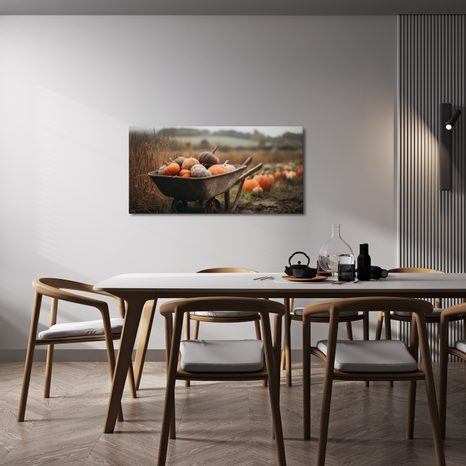 OBRAZ STARÉ KOLEČKO S DÝNĚMI - OBRAZY ZÁTIŠÍ - OBRAZY