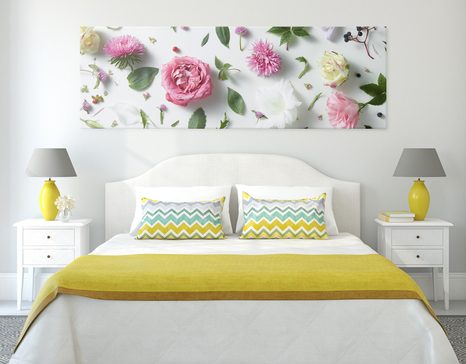 TABLOU COLȚIȘOR DIN FLORI - TABLOU FLORI - TABLOURI