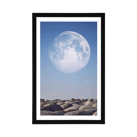 POSTER – PIETRE IMPILATE AL CHIARO DI LUNA - FENG SHUI - POSTER
