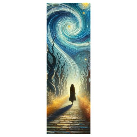 WANDBILD NACHT VOLLER GEHEIMNISSE - BILDER VON NATUR UND LANDSCHAFT - BILDER