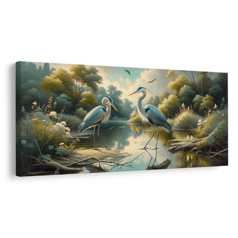 OBRAZ MODRÉ VOLAVKY - OBRAZY PTÁCI - OBRAZY