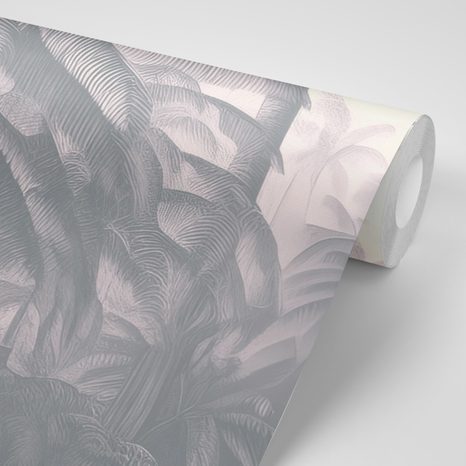 CARTA DA PARATI AUTOADESIVA – PALME TROPICALI DELICATE - CARTA DA PARATI AUTOADESIVE - CARTA DA PARATI