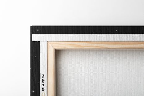 TABLOU HARTĂ LUMII CU CERUL NOPȚII ÎN ALB-NEGRU - TABLOURI - 🔥 REDUCERE TOTALÃ