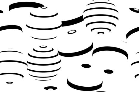 SAMOLEPÍCÍ TAPETA ČERNOBÍLÉ ZAJÍMAVÉ VZORY - SAMOLEPÍCÍ TAPETY - TAPETY