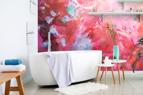 TAPETE NATÜRLICHE ABSTRAKTION - ABSTRAKTE TAPETEN - TAPETEN