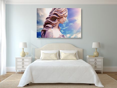 OBRAZ ANDĚL MEZI PAPRSKY SLUNCE - OBRAZY ANDĚLŮ - OBRAZY