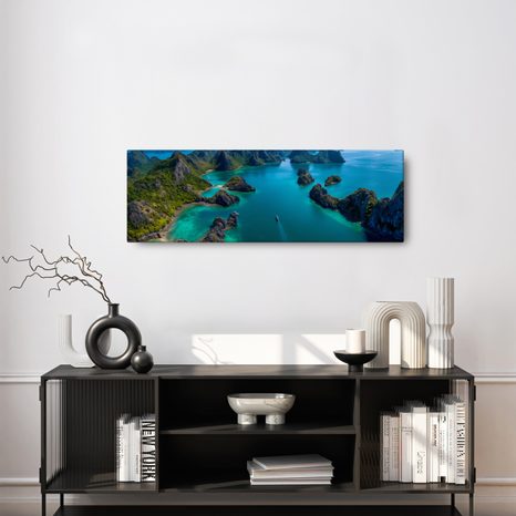 WANDBILD RUHIGE MEERESBLICKE - BILDER MEER UND STRAND - BILDER