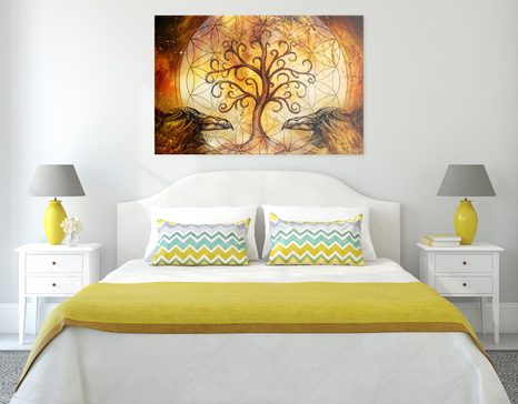 TABLOU POMUL MAGIC AL VIEȚII - TABLOURI ARBORII VIEȚII - TABLOURI