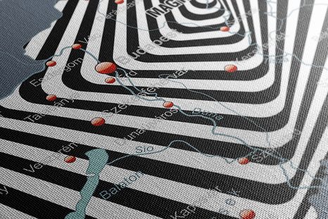 KÉP MODERN KIVITELŰ MAGYARORSZÁG TÉRKÉPE - TÉRKÉPES KÉPEK - KÉPEK