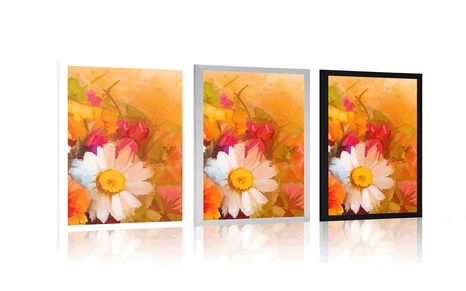 PLAKÁT NÁDHERNÁ KYTICE - KVĚTINY - PLAKÁTY