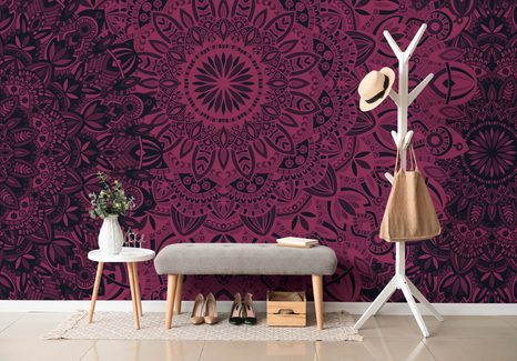 SAMOLEPÍCÍ TAPETA STYLOVÁ MANDALA - SAMOLEPÍCÍ TAPETY - TAPETY