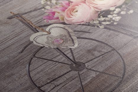 TABLOU FLORI SPLENDIDE ÎNTR-O VAZĂ VINTAGE - TABLOURI VINTAGE ȘI RETRO - TABLOURI