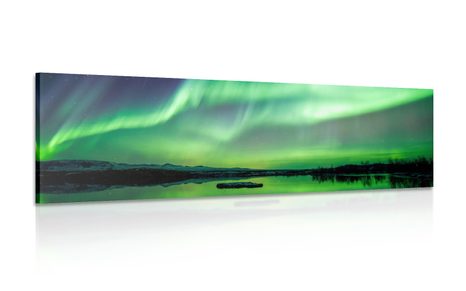 QUADRO AURORA BOREALE - QUADRI DI NATURA E PAESAGGIO - QUADRI