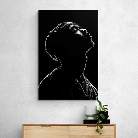 OBRAZ REPER V ČERNOBÍLÉM - DOVIDO CHALLENGE - OBRAZY