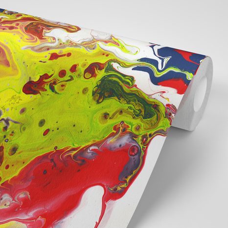 CARTA DA PARATI AUTOADESIVA – ASTRAZIONE ACRILICA - CARTA DA PARATI AUTOADESIVE - CARTA DA PARATI