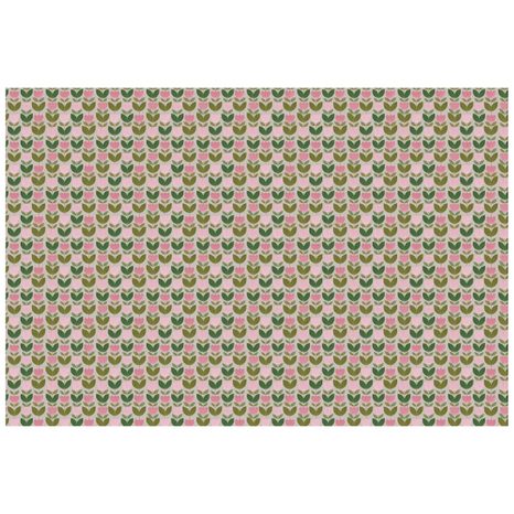 SAMOLEPÍCÍ TAPETA KVĚTINOVÉ VZORY VE VINTAGE STYLU - VZOROVANÉ TAPETY - TAPETY