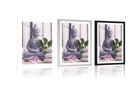 AFFICHE – BOUDDHA BIEN-ÊTRE - FENG SHUI - AFFICHES